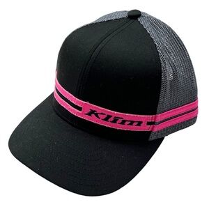 NWOT Klim Vista Hat Black Pink